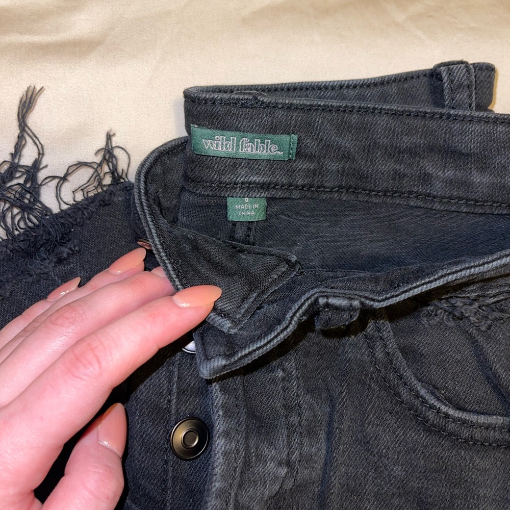 Black Ripped Jeans - Picture 2 of 5